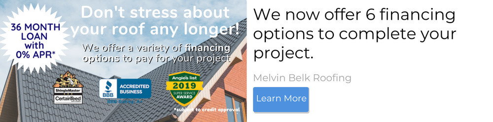We now offer 6 financing options to complete your project.